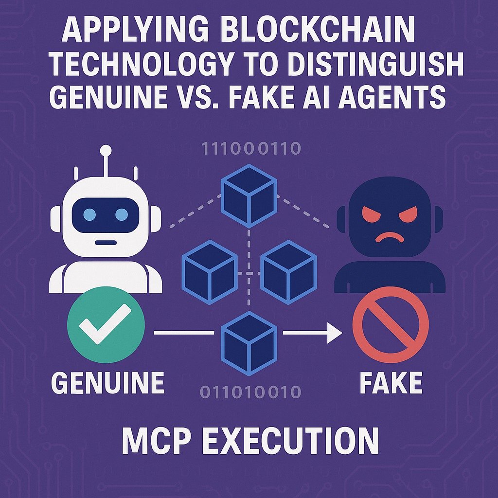 Application de la technologie Blockchain pour distinguer les agents IA authentiques des faux (en particulier lors de l'exécution du MCP)